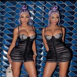 Fashion Nova Corset Dress